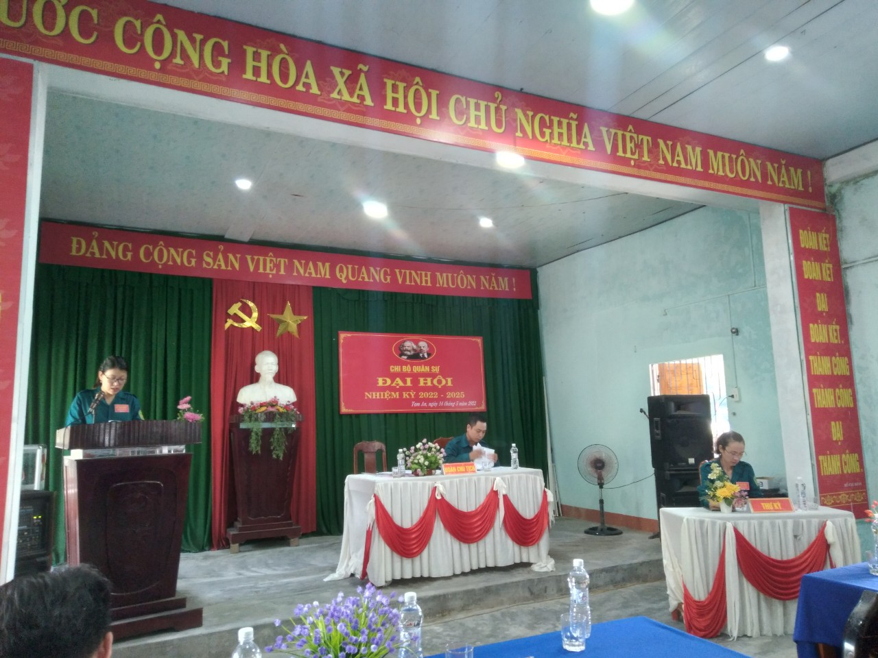 Chi bộ Quân sự xã Tam An đại hội nhiệm kỳ 2022 - 2025